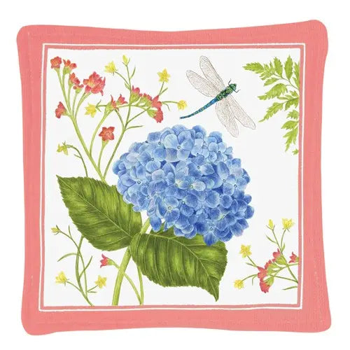 Spiced Mug Mat 5x5in - Hydrangea