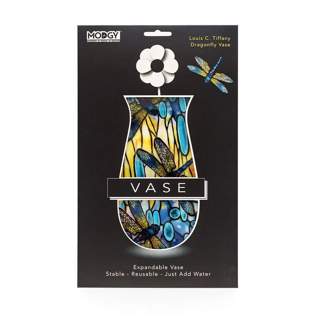 Expandable Flower Vase - Louis C. Tiffany Dragonfly