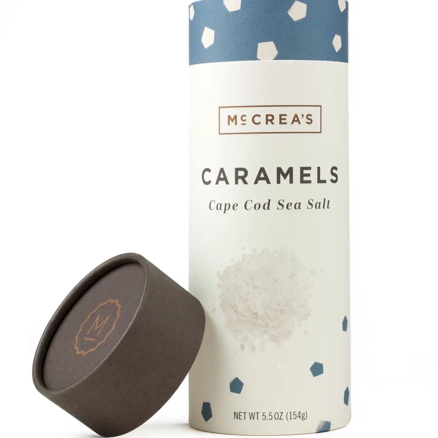 McCrea's Caramels Tall Tube - Cape Cod Sea Salt