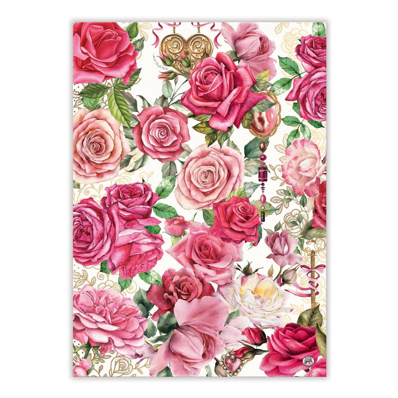 Kitchen Towel - Royal Rose