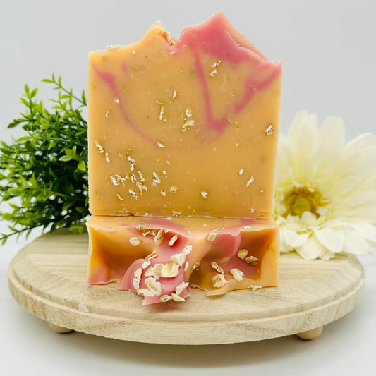 Vegan Cold Process Soap - Sweet Orange Oatmeal