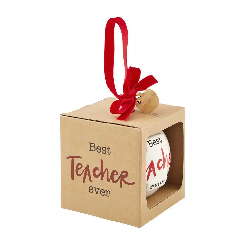 Round Ornament - Best Teacher