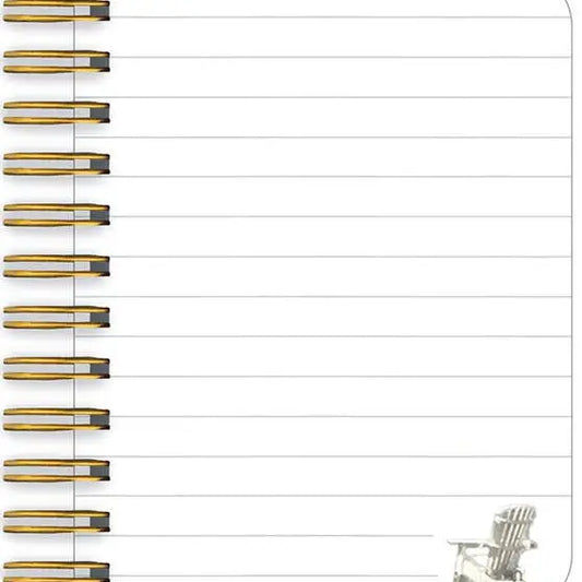 Spiral Little Notebook - House By the Shore