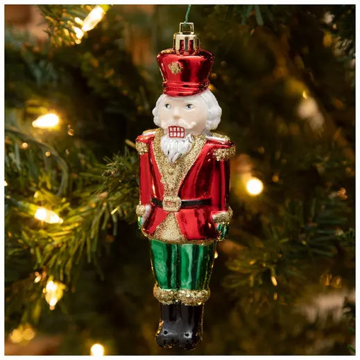 Christmas Ornament - Glitter Nutcracker