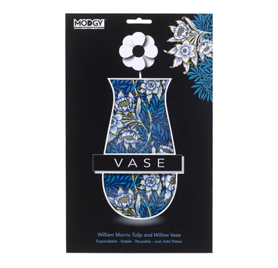 Expandable Flower Vase - William Morris Tulip & Willow