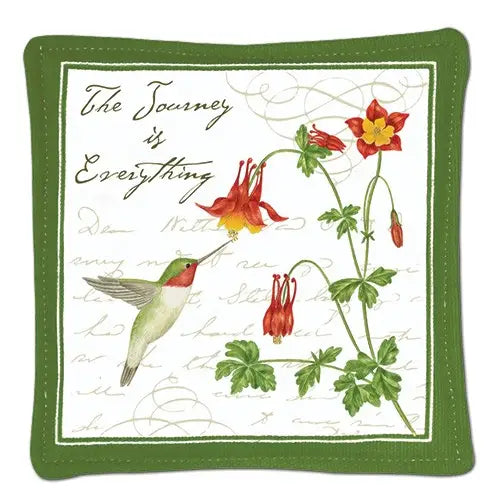 Spiced Mug Mat 5x5in - Hummingbird