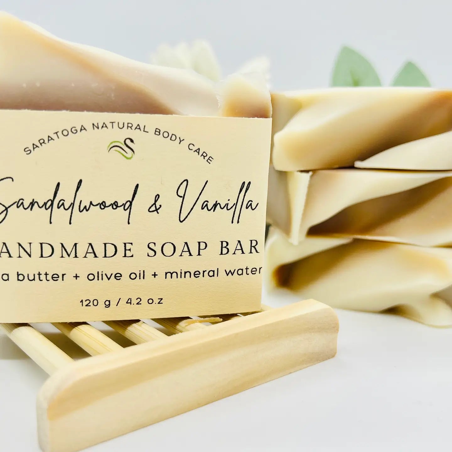 Vegan Cold Process Soap - Sandalwood Vanilla