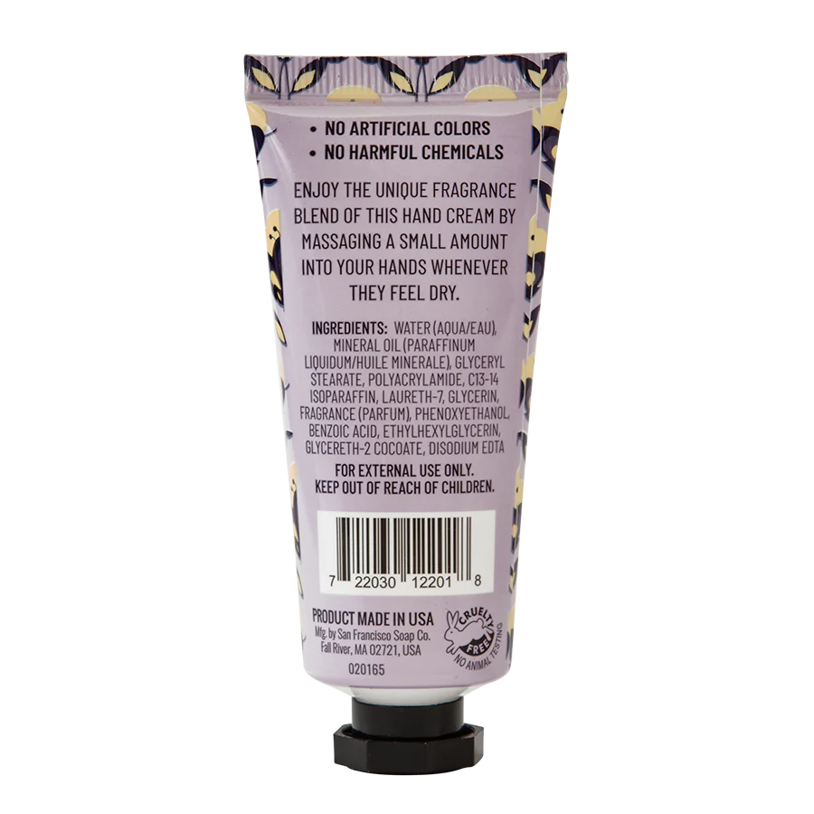 Botanical Hand Cream - Violet & White Amber