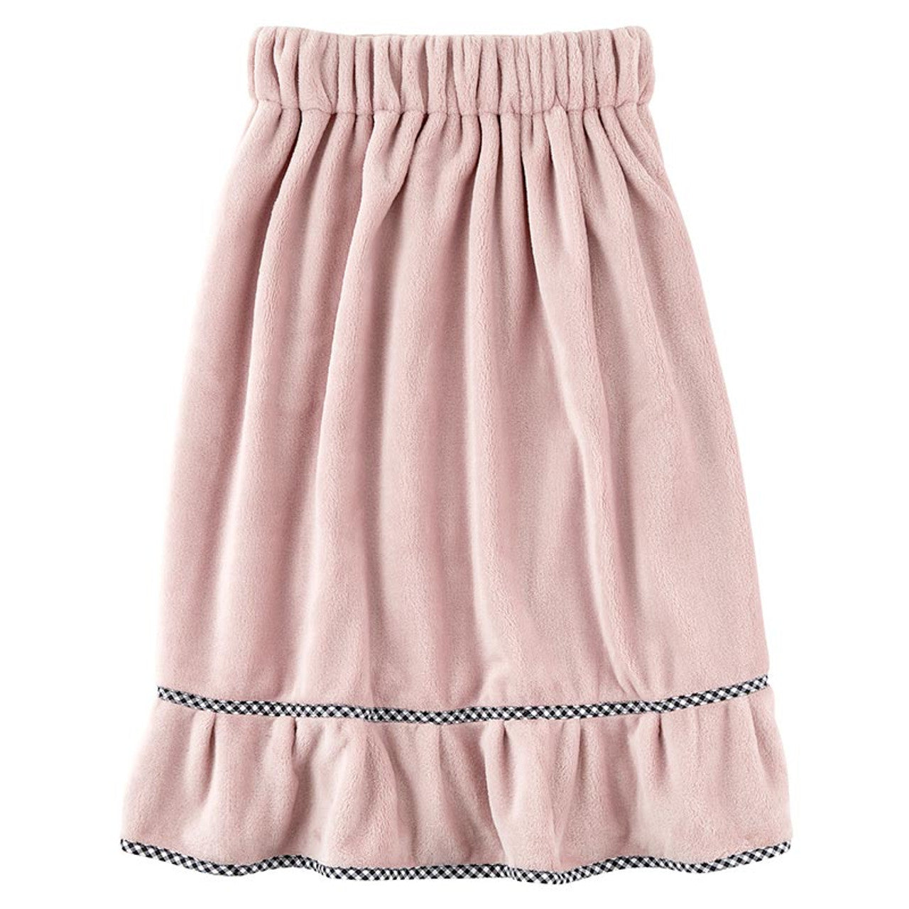 Spa Wrap with Ruffle - Dusty Rose