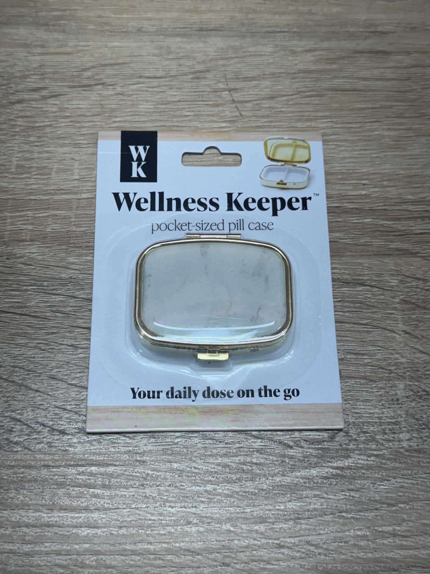 Wellness Keeper Pill Case - White