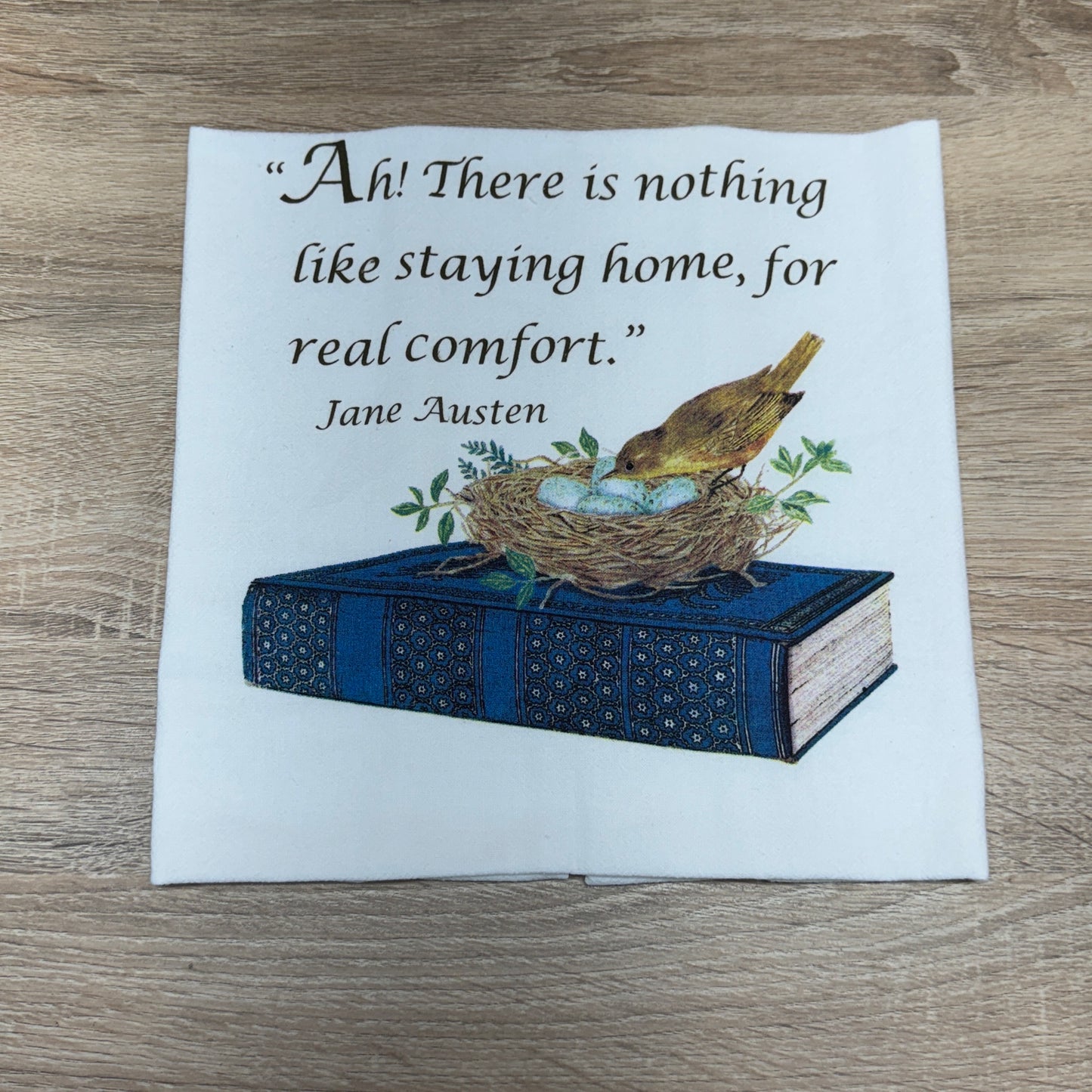 Flour Sack Towel - Staying Home