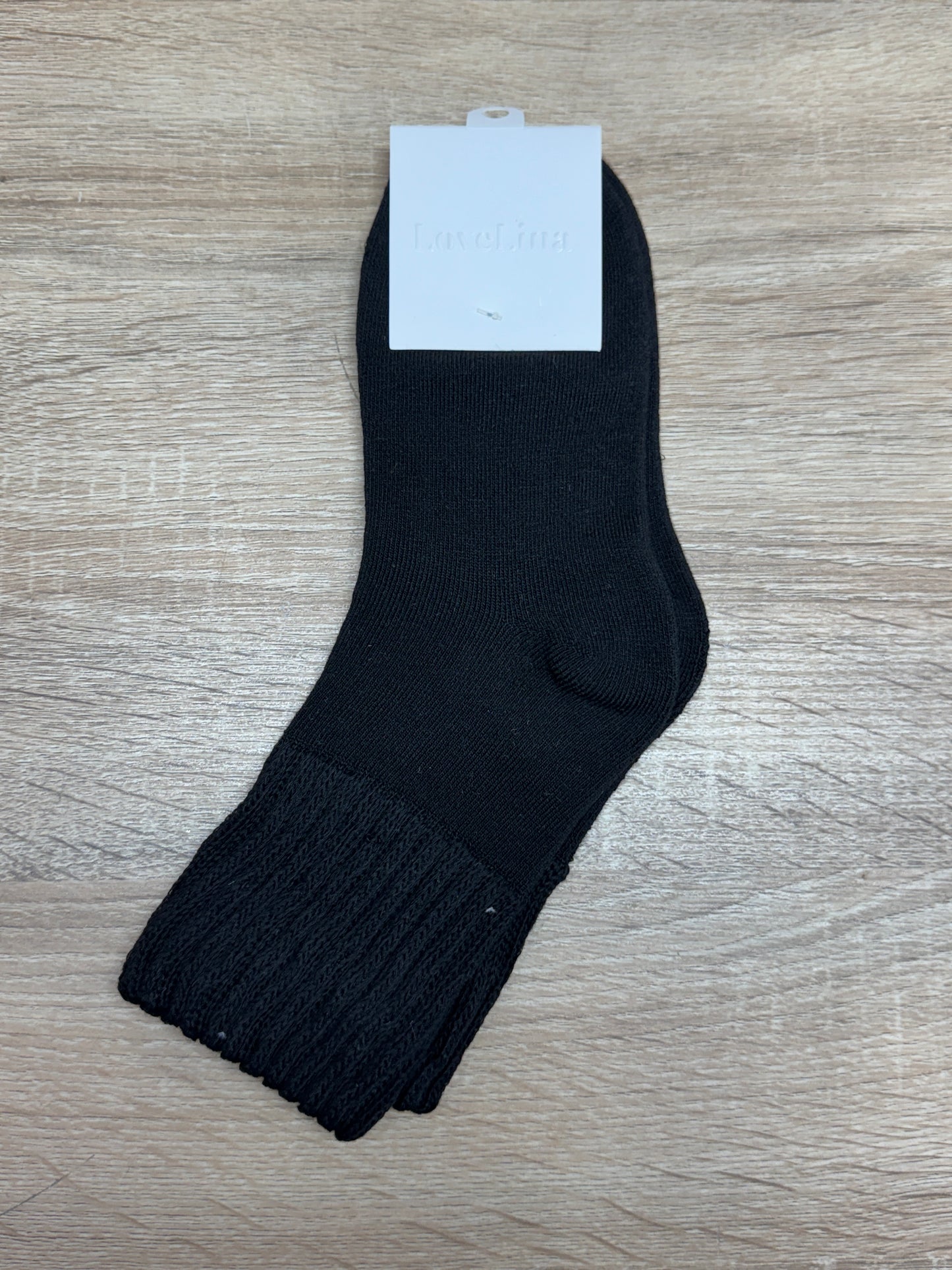 Chunky Knit Winter Essential Socks - Black