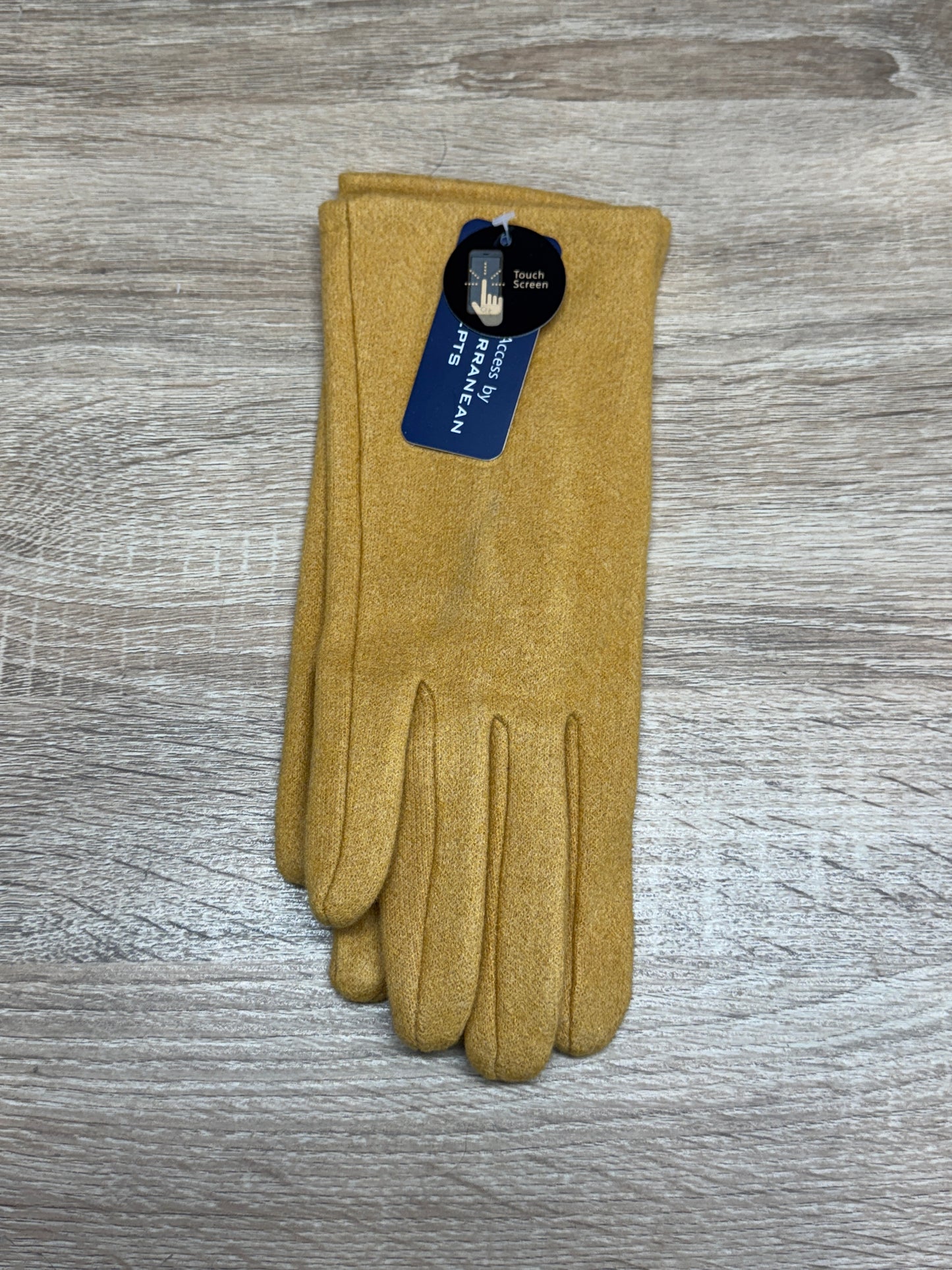 Cashmere Touch Glove - Mustard