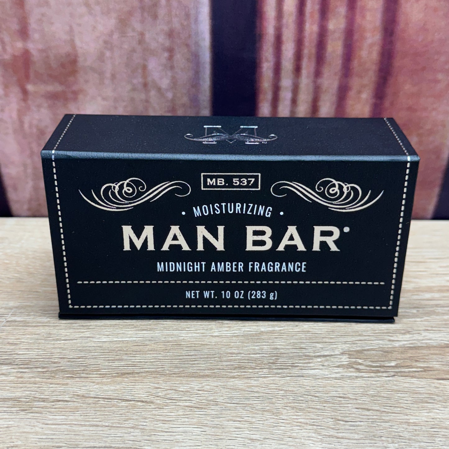 Man Bar Soap 10oz - Midnight Amber