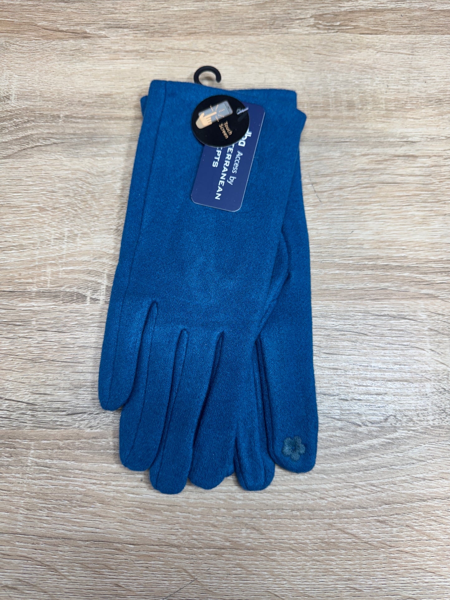 Cashmere Touch Glove - Marine Blue