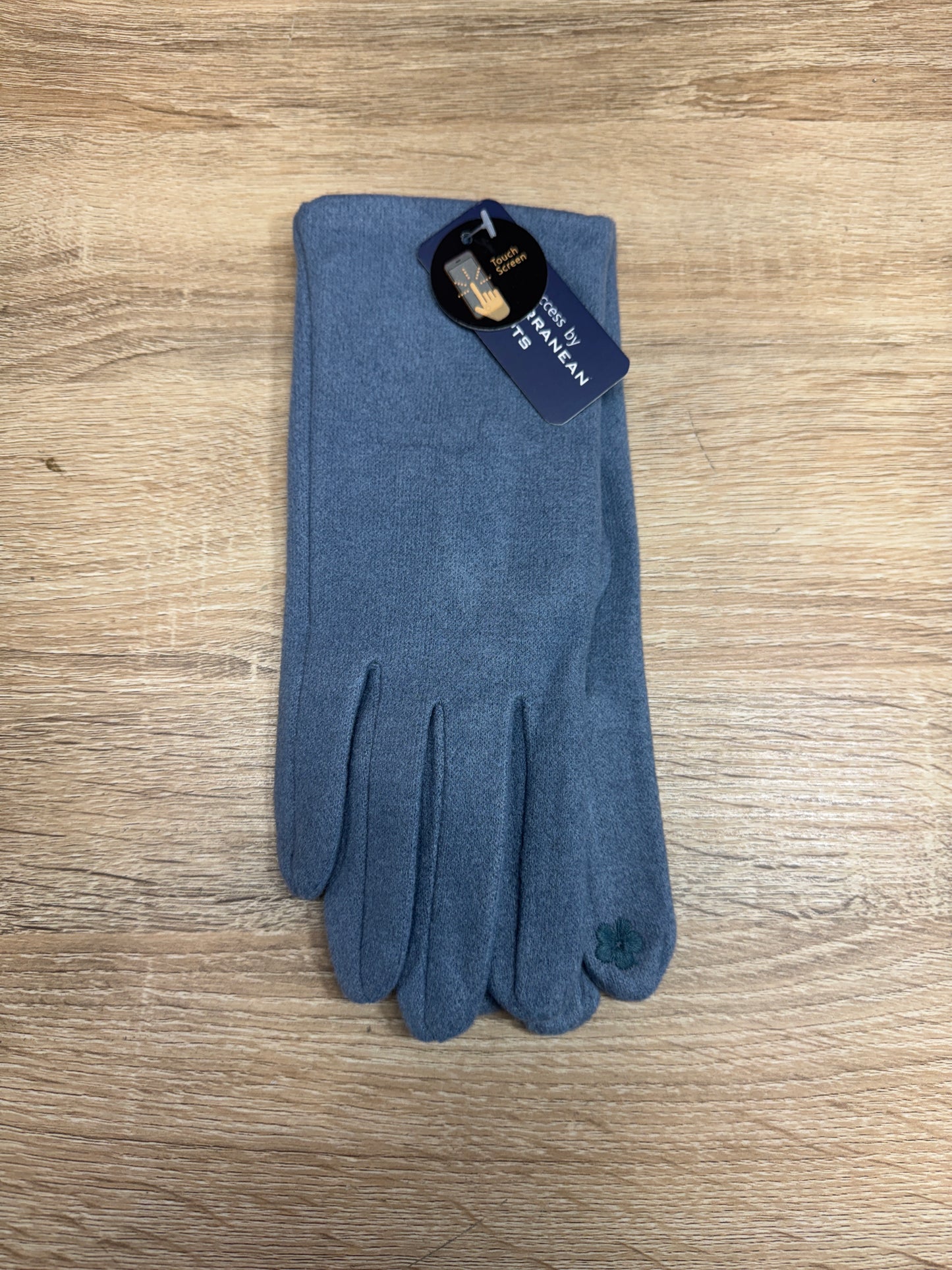 Cashmere Touch Glove - Slate Blue