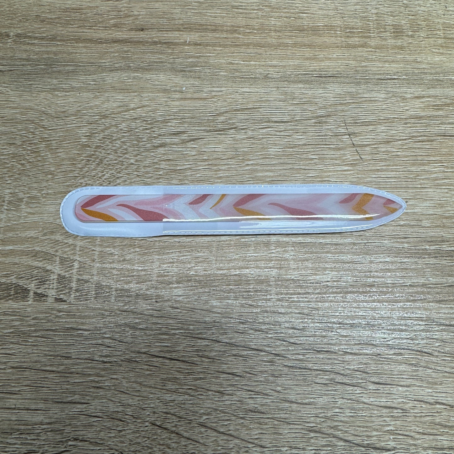 Glass Nail File - Pinks