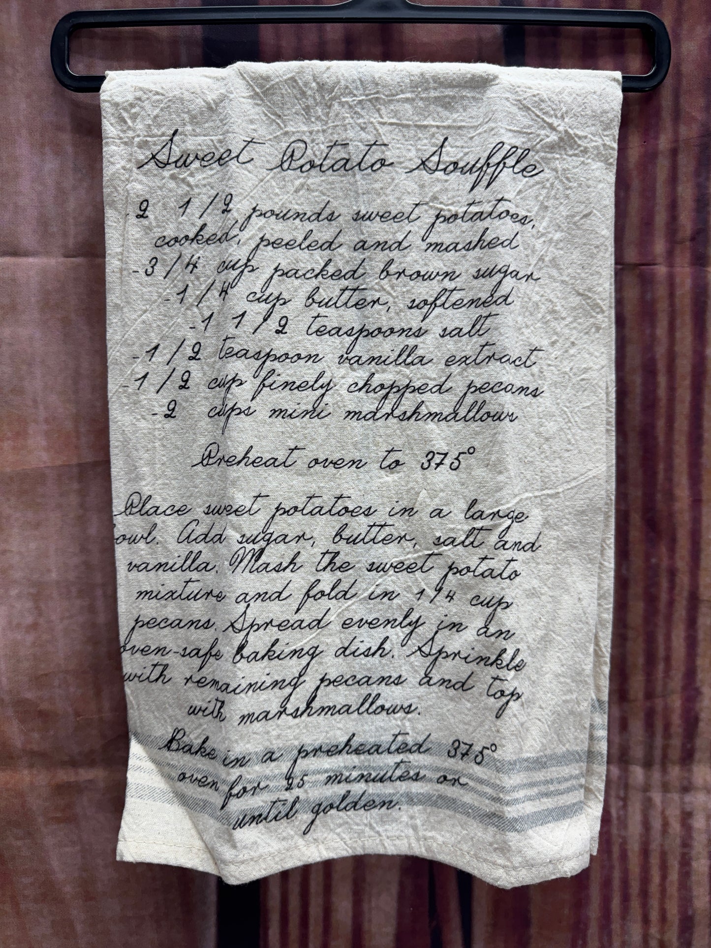 Recipe Towel - Sweet Potato