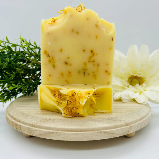 Vegan Cold Process Soap - Calendula Lemongrass