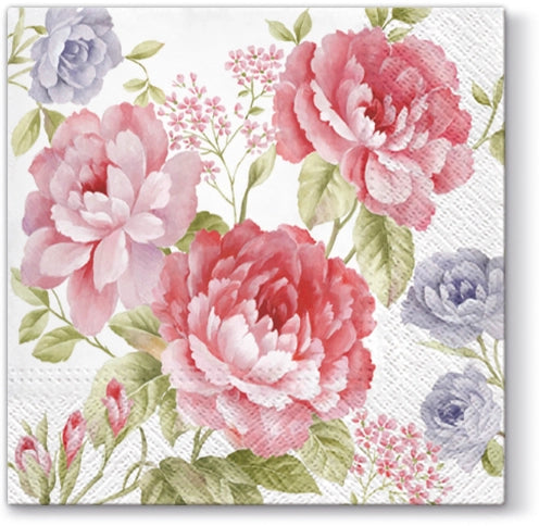 Lunch Napkins - Julietta Pink Peonies