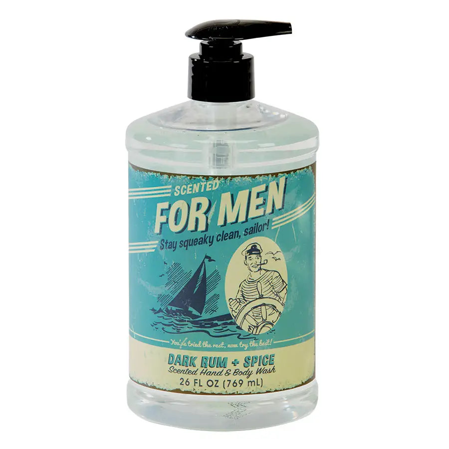 Men Body Wash - Dark Rum & Spice