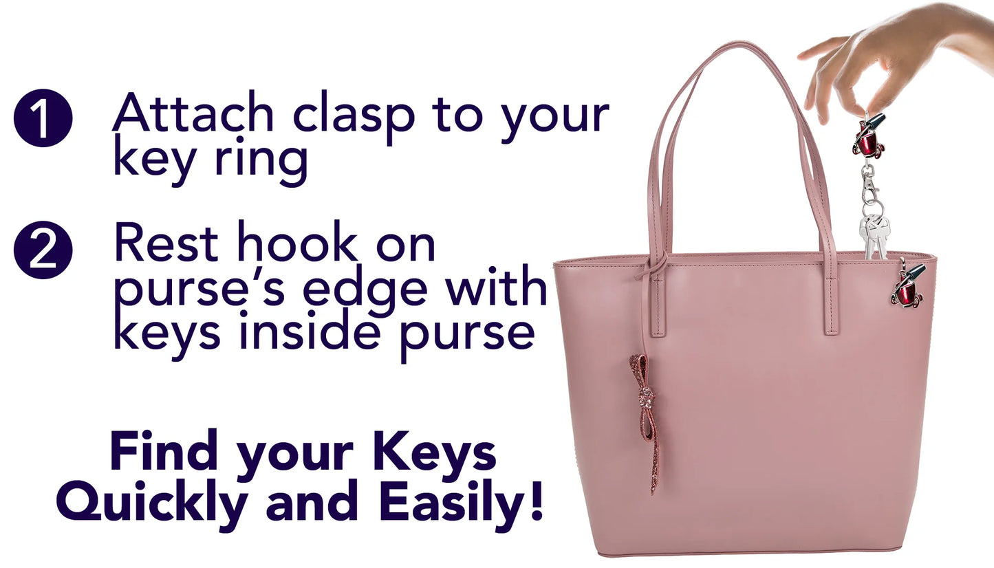 Finders Key Purse - Bright Butterfly