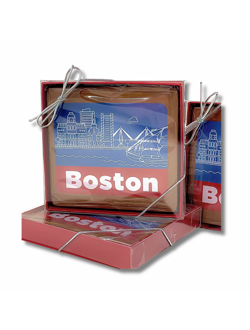 Chocolate Bar 5oz - Boston Skyline