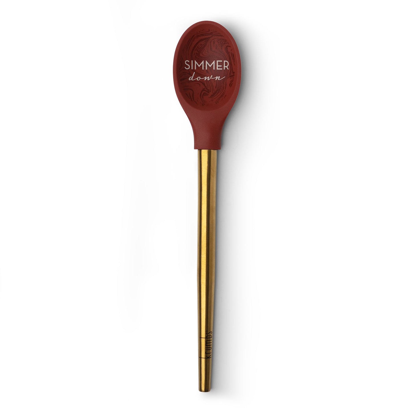 Spoon w/ Metallic Gold Handle - Simmer Down