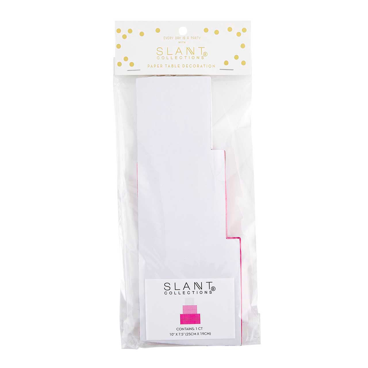 Paper Table Decoration - Birthday Cake