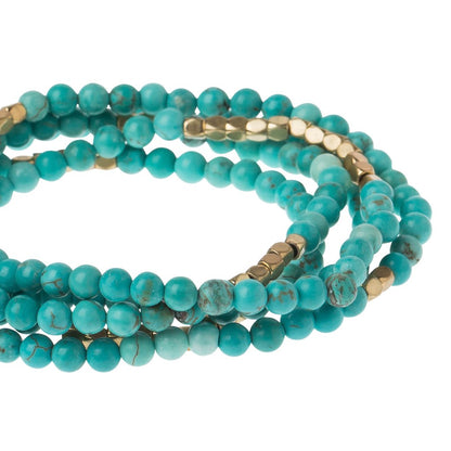 Scout Stone Wrap - Turquoise/gold - Stone of the Sky