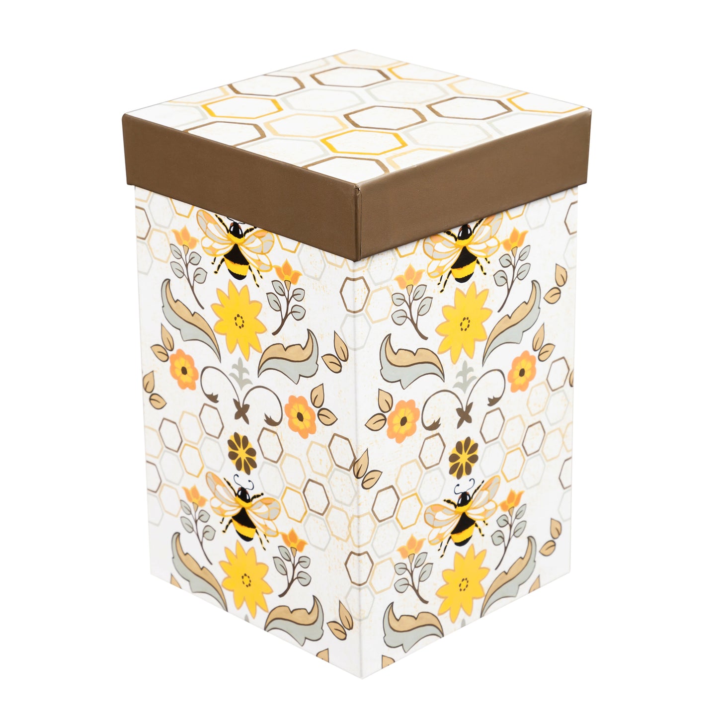 Ceramic Travel Cup w/box, 17 OZ - Honeycomb Heaven