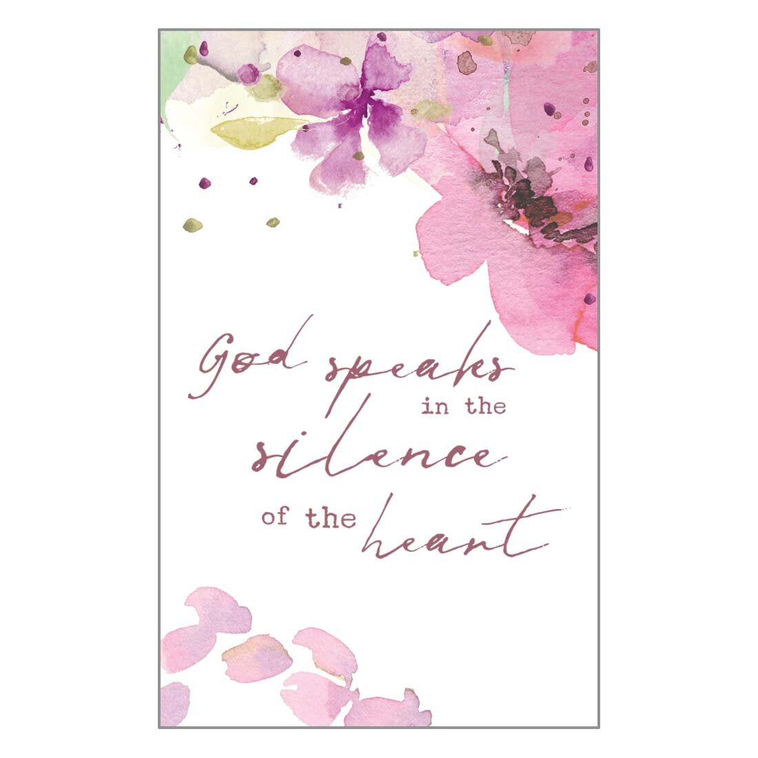 Prayer Card - God Speaks