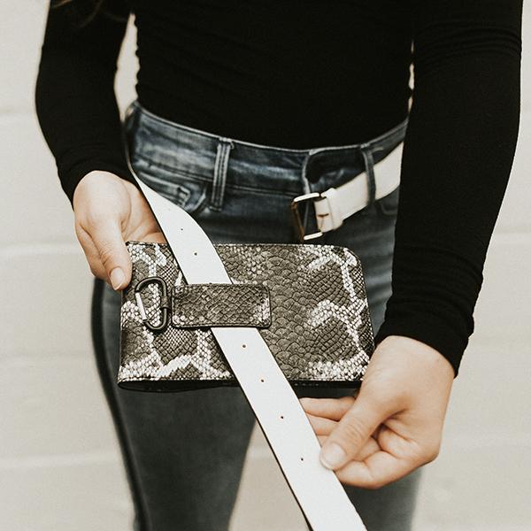 Harper Crossbody - Merlot Croc