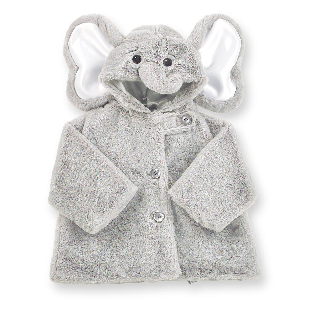 Lil' Spout Gray Elephant Coat (6 to 12 Months)
