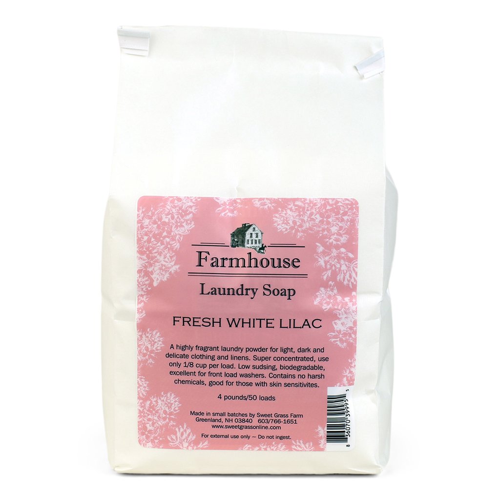 Laundry Powder 4lb - Fresh White Lilac