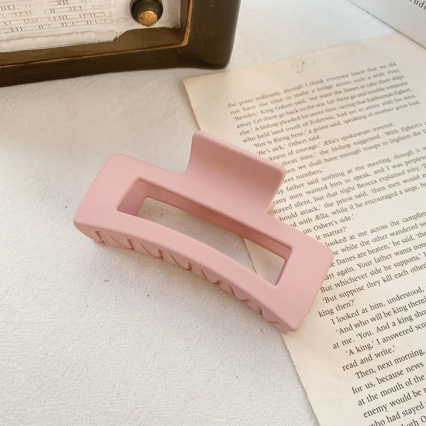 Luna Claw Clip (4 inch) - Pink