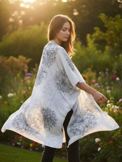 Kimono - Grey Dandelion