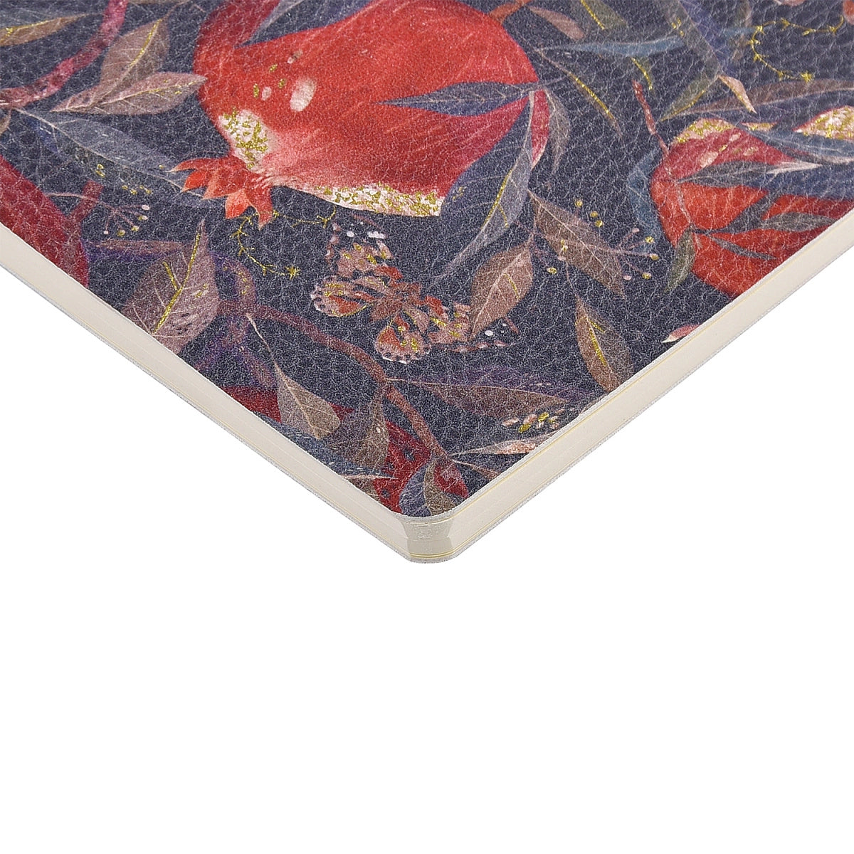 Vegan Leather Notebook 6x8 - Pom On the Vine