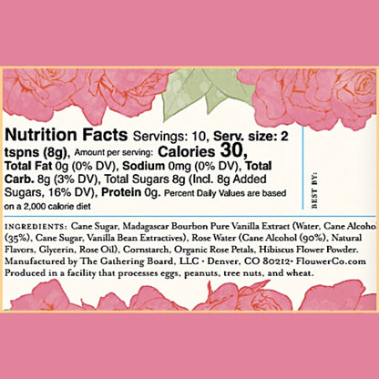 Finishing Sugar - Sweet Rose Water