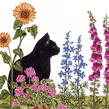 Flour Sack Towel - New Cat