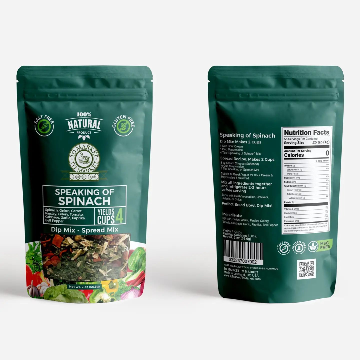 Dip Mix - Speaking of Spinach