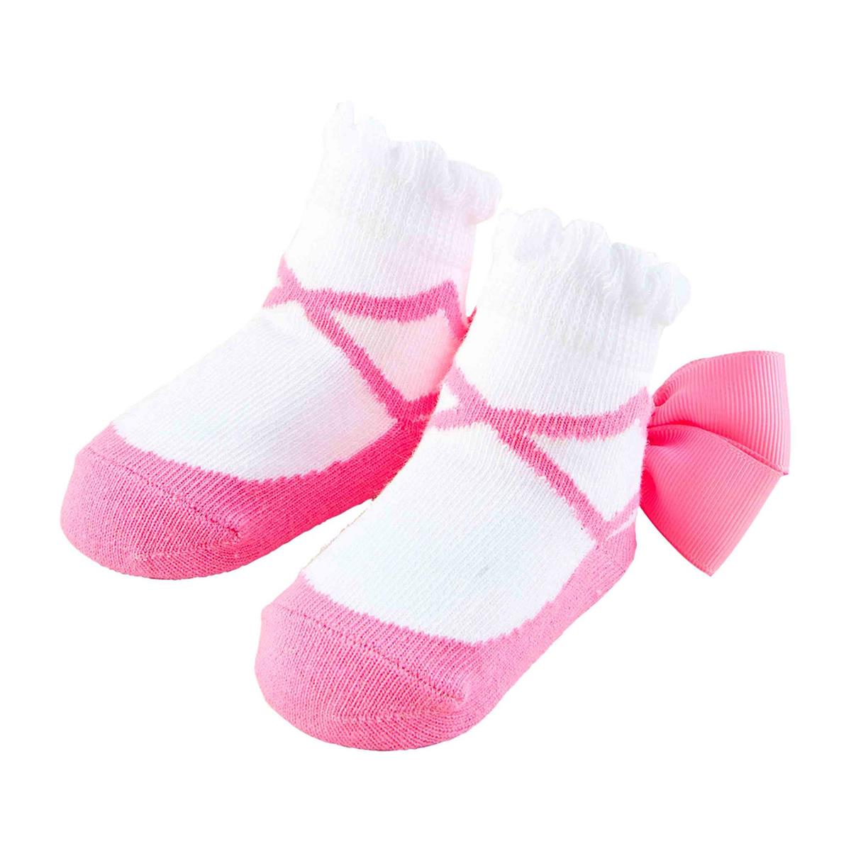 Baby Socks - Ballet Bow
