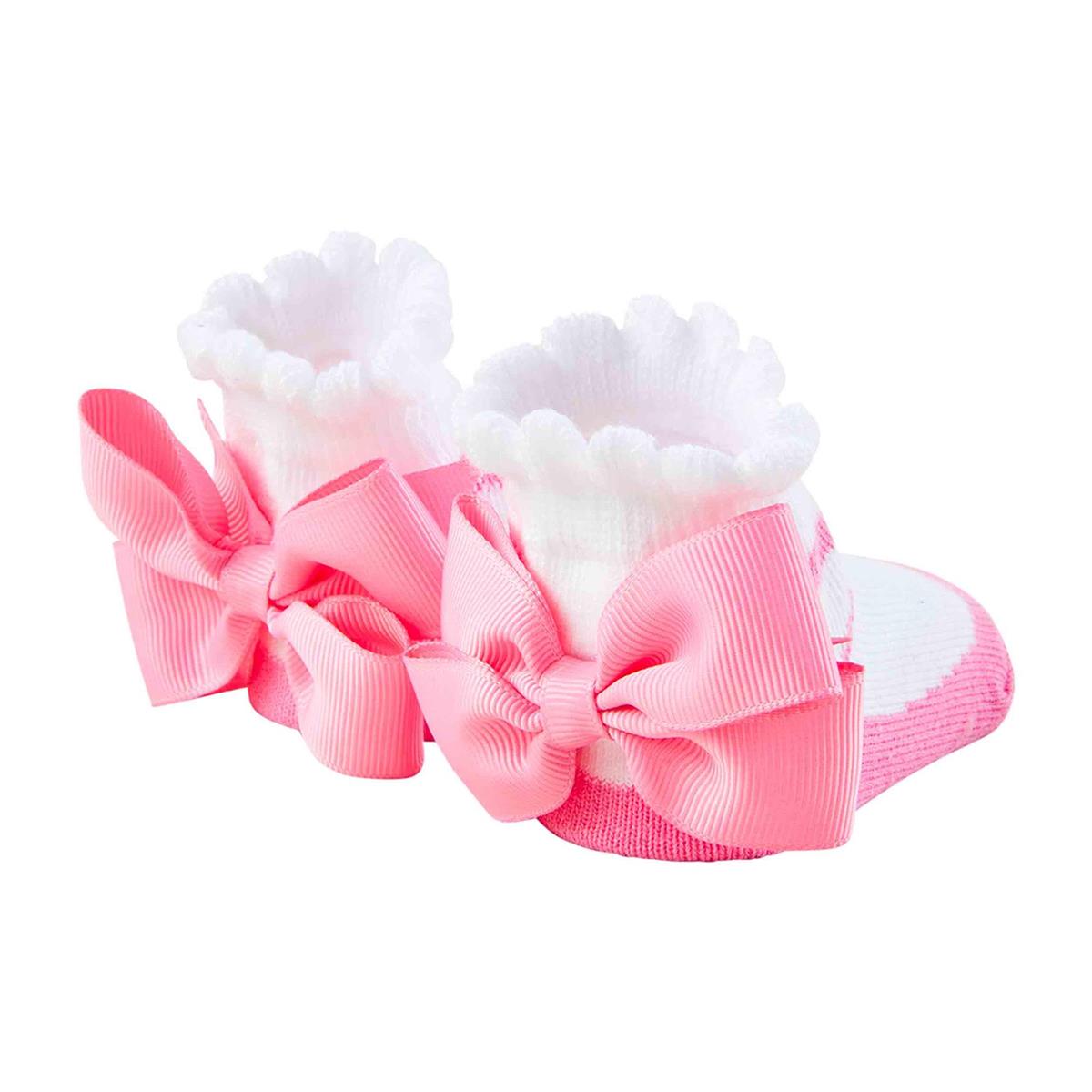 Baby Socks - Ballet Bow