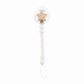 Silicone Pacy Clip - White Star