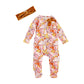 Baby Sleeper Set - Fall Floral
