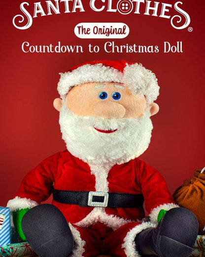 Santa Clothes® Doll, Plush 18" doll with 12 articles of clothing