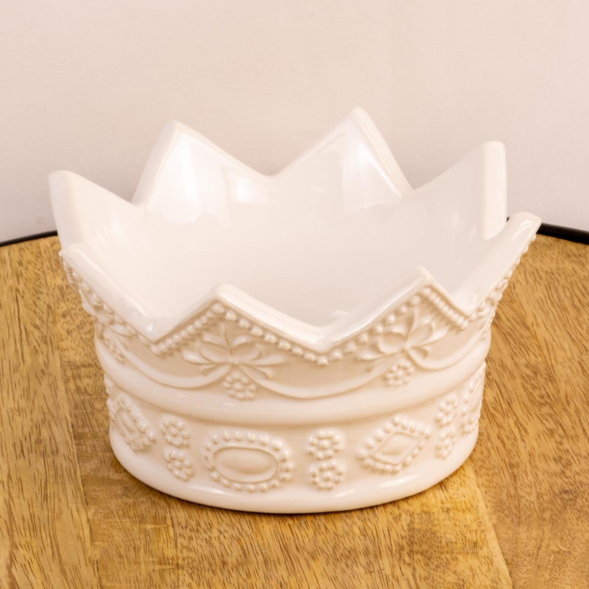 Condiment Bowl - White Crown 4x4