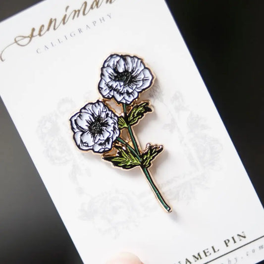 Enamel Pin - Anemone