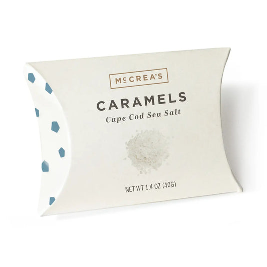 McCrea's Caramel Pillow Box - Cape Cod Sea Salt