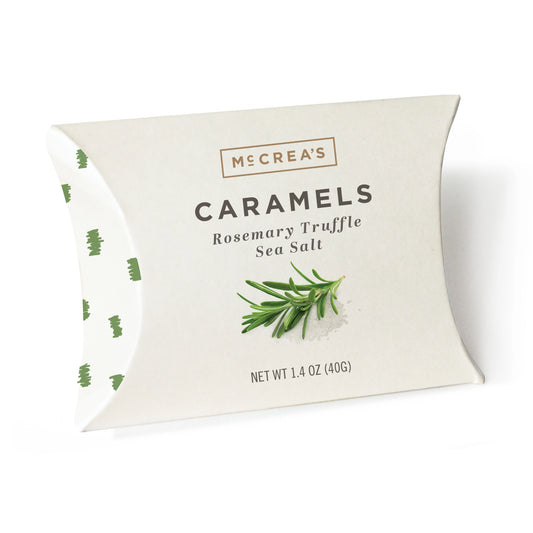 McCrea's Caramel Pillow Box - Rosemary Truffle Sea Salt